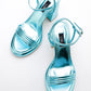 Posse - Baby Blue Metallic Heeled Shoe (Women)