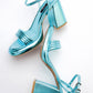 Posse - Baby Blue Metallic Heeled Shoe (Women)