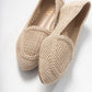 Mira Cream Beige Knit Ballet Flat (Women)