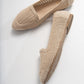 Mira Cream Beige Knit Ballet Flat (Women)