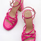 Oppe - Fuchsia Patent Platform High-Heel Shoe (Women)