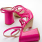 Oppe - Fuchsia Patent Platform High-Heel Shoe (Women)