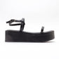 Lina - Black Platform Sandal (Women)