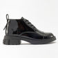 Lagom - Black Patent Boot (Women)