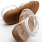 Ever White Embellished Sandal (Women)