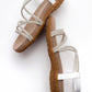 Ever White Embellished Sandal (Women)