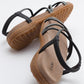 Ever Black Embellished Sandal (Women)