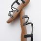 Ever Black Embellished Sandal (Women)