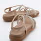 Ever Beige Embellished Sandal (Women)