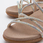 Ever Beige Embellished Sandal (Women)