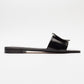 Yavn - Black Jeweled Flat Sandal (Women)