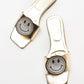 Yavn - Gold Jeweled Flat Sandal (Women)