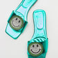 Yavn - Green Jeweled Slipper (Women)