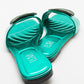 Yavn - Green Jeweled Slipper (Women)