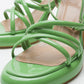 Oppe - Green Patent Platform Heel Shoe (Women)