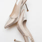 Orfo - Gold Patterned High Heel Shoe (Women)