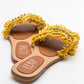 Lupe - Yellow Jeweled Slide (Women)