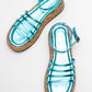 Angela - Metallic Baby Blue Sandal (Women)