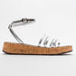 Angela - Metallic Silver Sandal (Women)