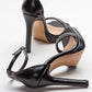 Unos - Black Stone-Embellished Single-Strap High-Heel Evening Shoe (Women)