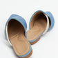 Pesa - Blue Woven Stone-Embellished Slide (Women)