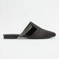 Pesa - Black Woven Embellished Slide (Women)