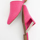 Pesa - Fuchsia Woven Embellished Slide (Women)