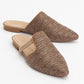 Pesa - Brown Woven Embellished Slide (Women)