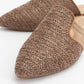 Pesa - Brown Woven Embellished Slide (Women)