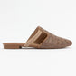 Pesa - Brown Woven Embellished Slide (Women)
