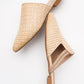 Pesa - Cream Woven Embellished Slipper (Women)
