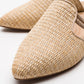 Pesa - Cream Woven Embellished Slipper (Women)