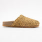 LOOP Light Beige Woven Slide Sandal (Women)