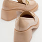 Omera - Beige Patent Shoe (Women)