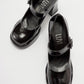 Jagol - Black Patent Heeled Shoe (Women)