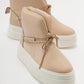 Giova - Beige Embellished Bow Sport Boot (Women)