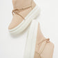 Giova - Beige Embellished Bow Sport Boot (Women)