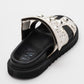 VOYAGE White Studded Slide Sandal (Women)