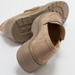 Josie - Beige Suede Loafers