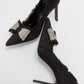 Vegas - Black Heeled Shoe (Women)