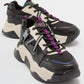 Leona - Black Purple Sport Sneakers (Women)