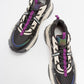 Leona - Black Purple Sport Sneakers (Women)