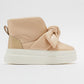 Anders - Beige Bow Sport Boot (Women)