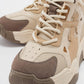 Lowel Beige-Brown Sneaker Boot (Women)