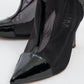 Grove - Black Patent Back-Zip High Heel Boot (Women)