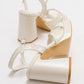 Yvonne - Ivory Platform Sandals