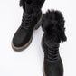 Jayla - Black Suede Boot (Women)