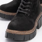 Jayla - Black Suede Boot (Women)