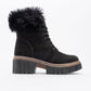 Jayla - Black Suede Boot (Women)