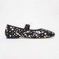 Grego Silver Sequin Embellished Flat (Women)